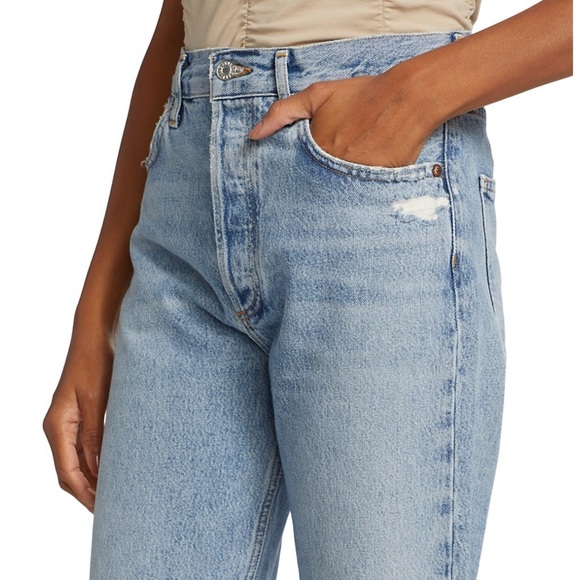 Agolde 90’s Straight-Leg Pinch-Waist Jeans - Picture 5 of 7